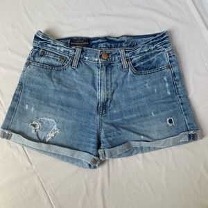 J Crew, Broken in Boyfriend Jean Shorts, Size 27